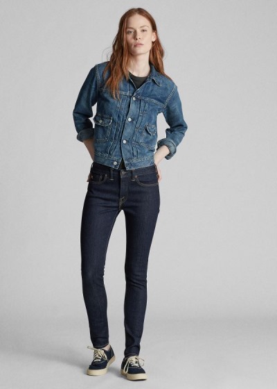 Women's Ralph Lauren Stretch Skinny Jeans | 927413OAM